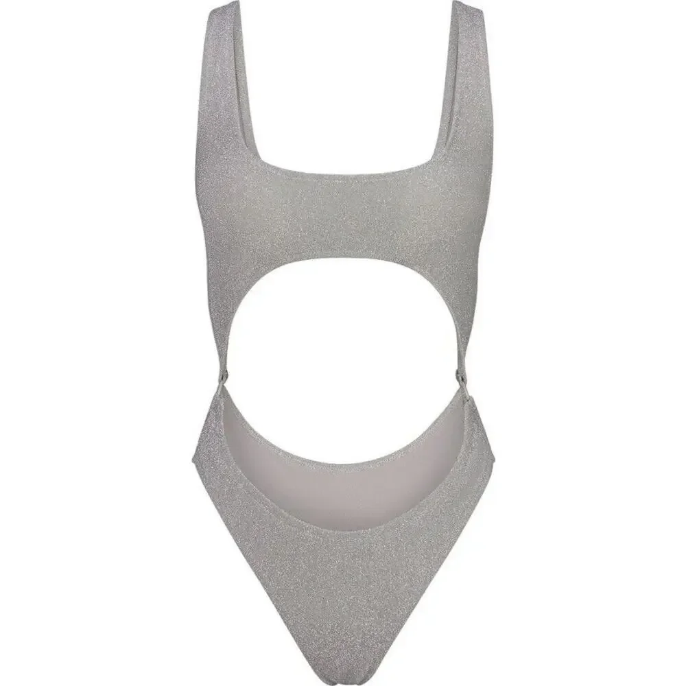 Skims Glitter Swim Monokini